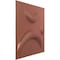 Ekena Millwork 11 7/8in. W x 11 7/8in. H Seville EnduraWall Decorative 3D Wall Panel Covers 0.98 Sq. Ft. WP12X12SEFCP - alternate 5